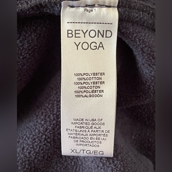 “Feeling Chill” Beyond Yoga zip-up Jacket - Picture 4 of 9